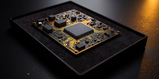 多传感器融合AI芯片技术架构图,显示传感器输入、融合处理、AI推理、实时控制等模块,深色科技背景